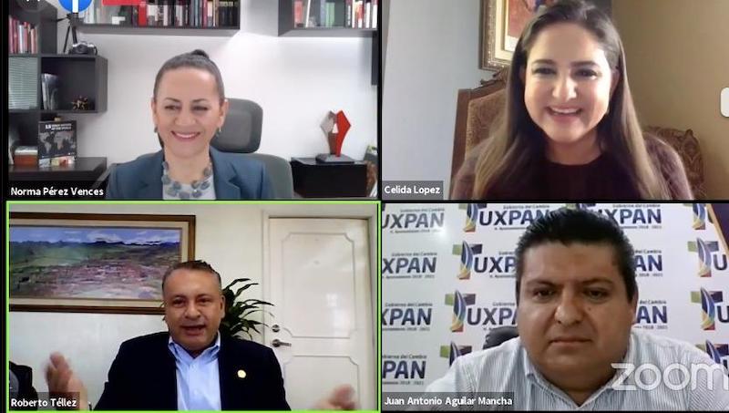 Comparte Celida López acciones ante Covid-19 con Alcaldes de México