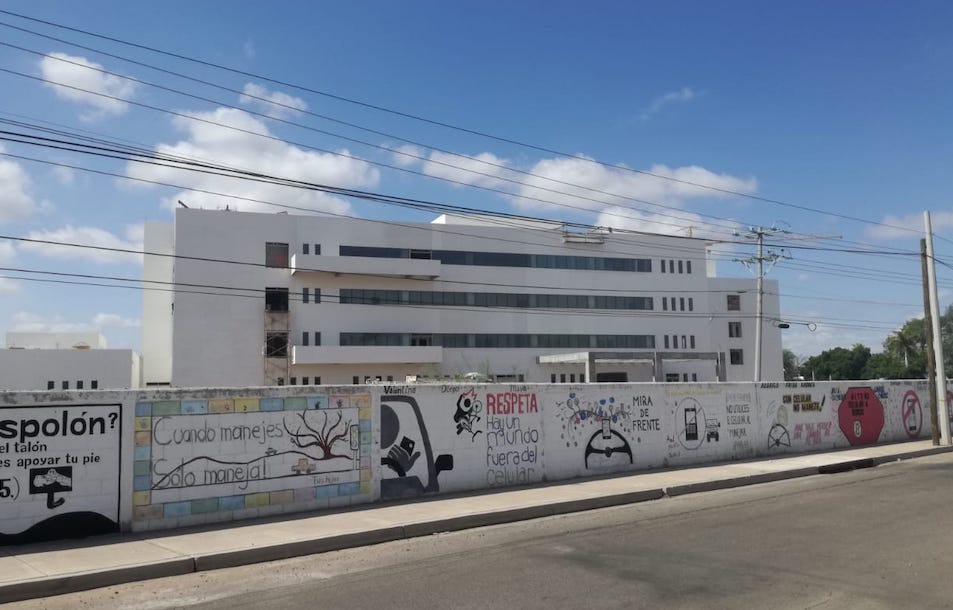 Nuevo Hospital de Especialidades lleva 95 por ciento de avance en su construcción