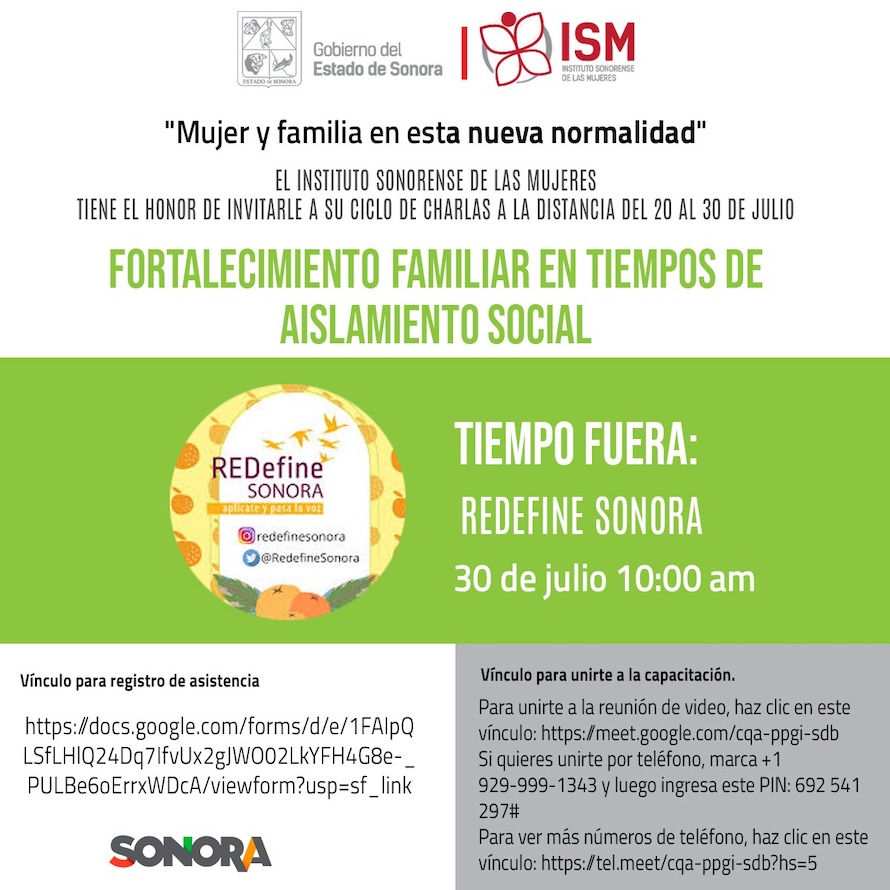 Capacita ISM a 600 sonorenses en temas de género y prevención de violencia