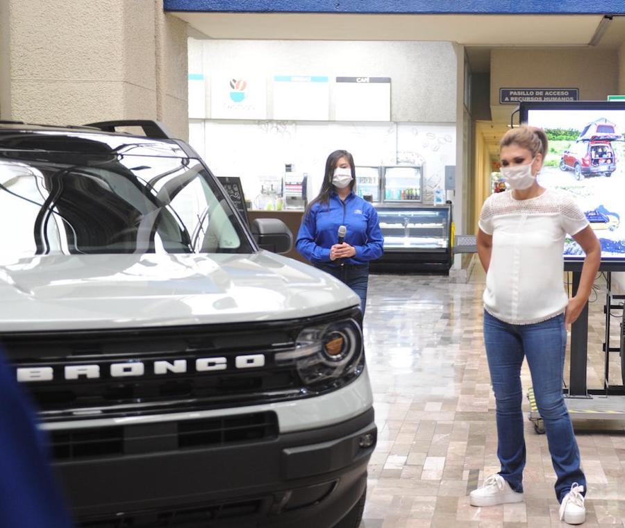 Presenta Ford la nueva Bronco Sport a Gobernadora Pavlovich