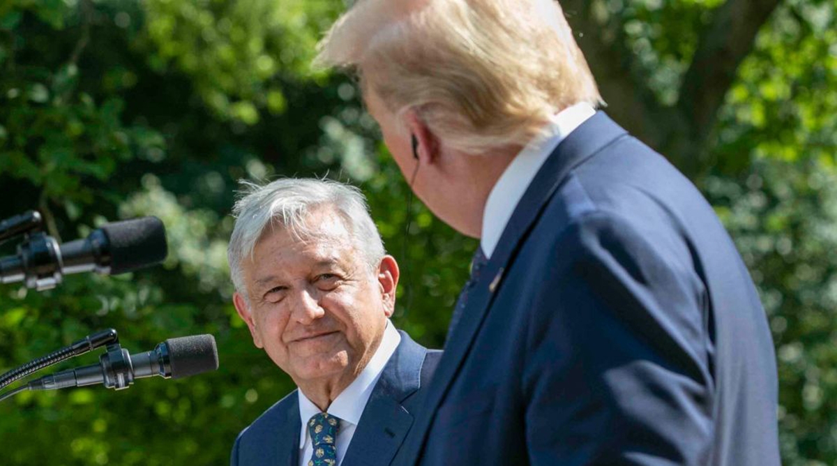 Respeto opinión de Trump sobre pandemia, pero no la comparto: AMLO