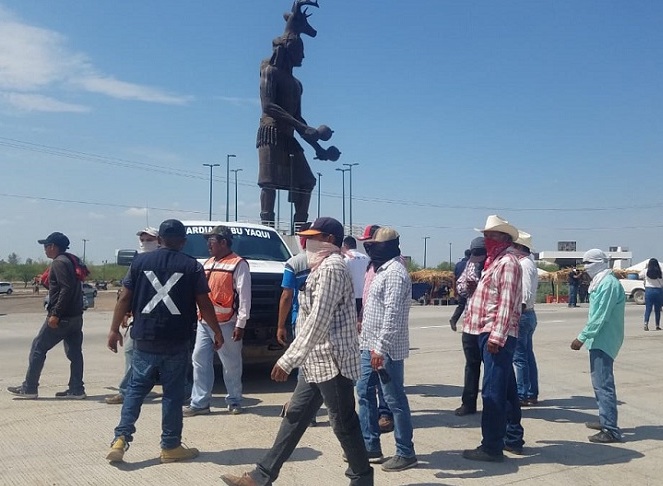 Afecta abasto de esenciales en frontera bloqueo de transporte en Sonora