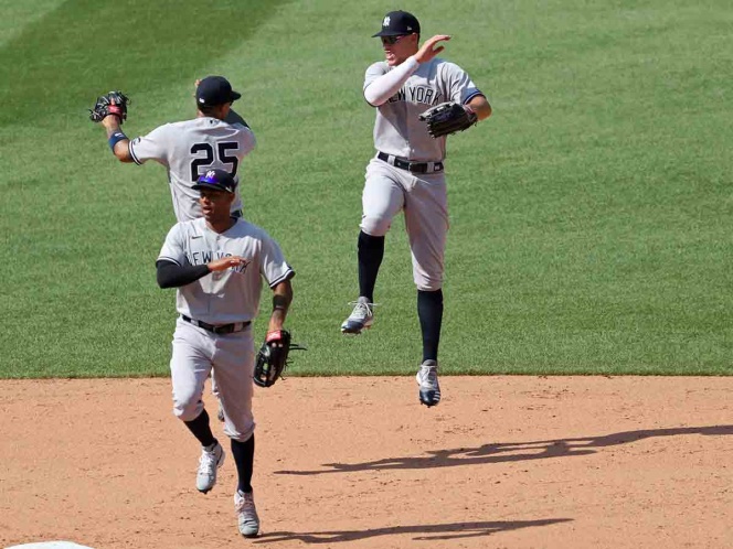 Yanquis vienen de atrás y vencen a Nacionales