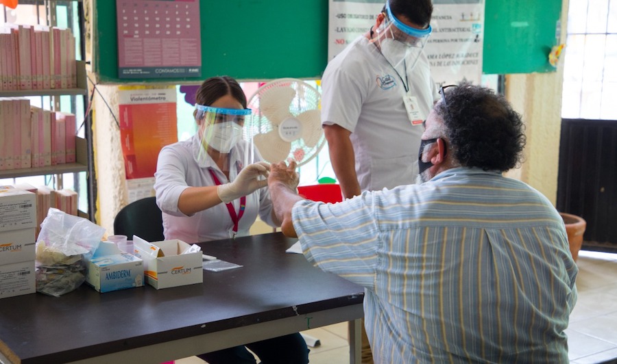 Atiende Anticipa a personas con Covid-19 sin distinción de derechohabiencia y edad