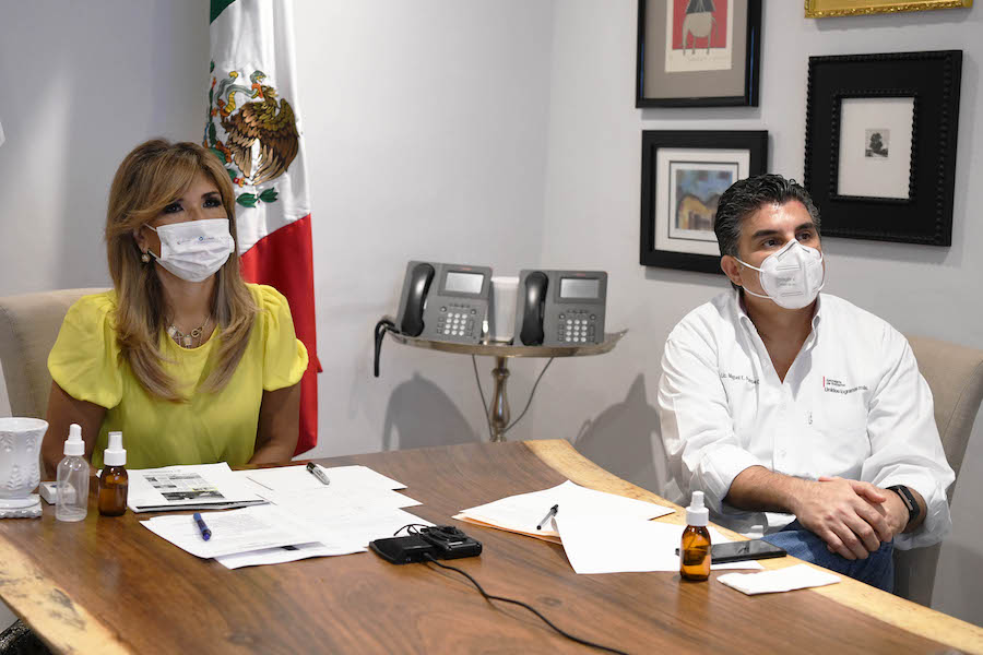 Convoca Gobernadora a municipios a no bajar la guardia y seguir trabajando en equipo contra el Covid-19