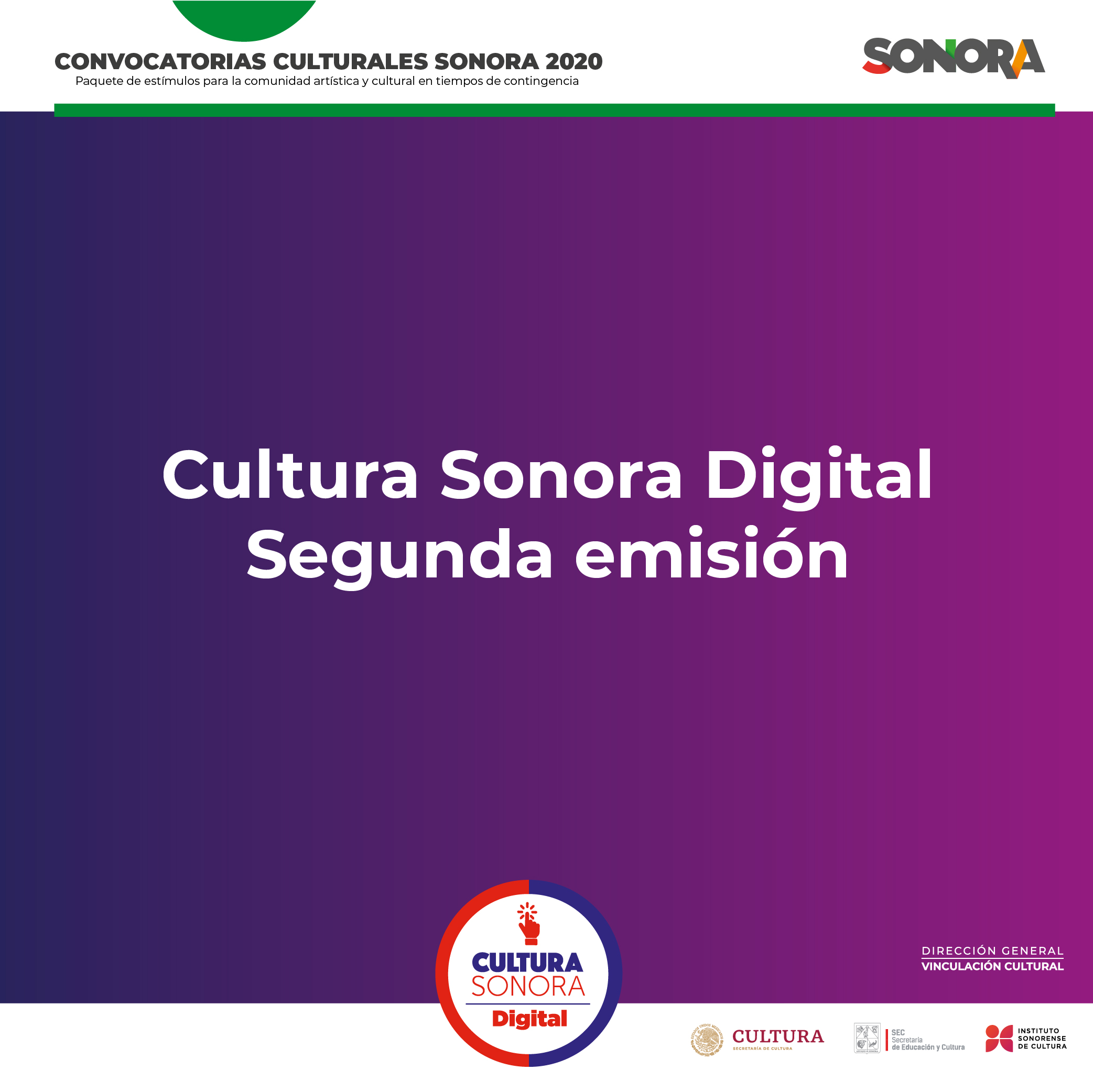 Lanza ISC segunda emisión del programa Cultura Sonora Digital