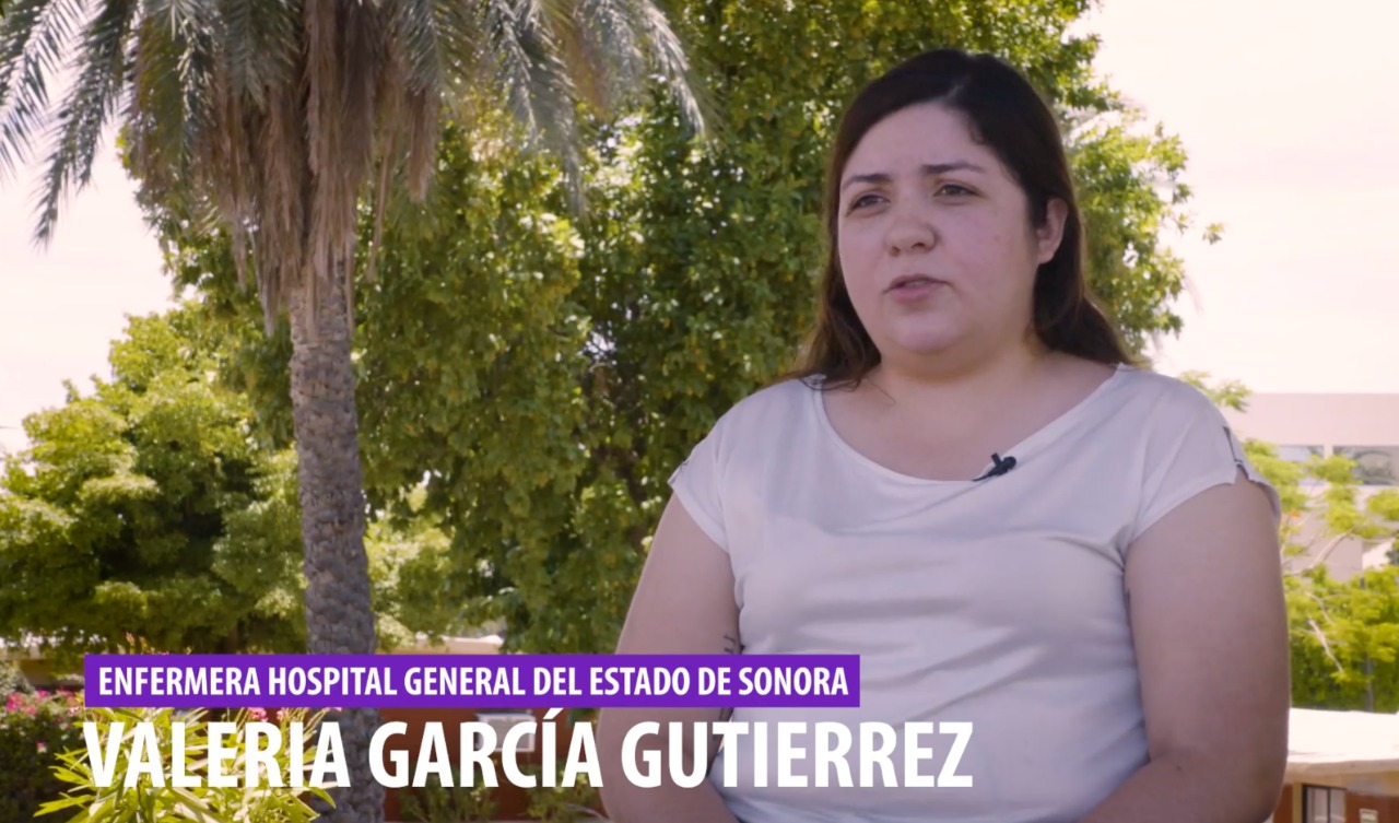 Trato de hacer todo lo mejor cada día: enfermera del Hospital General del Estado