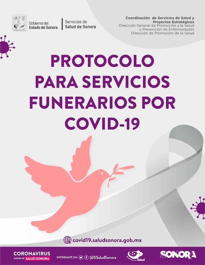 Cuenta Salud Sonora con protocolo para Servicios Funerarios por COVID-19