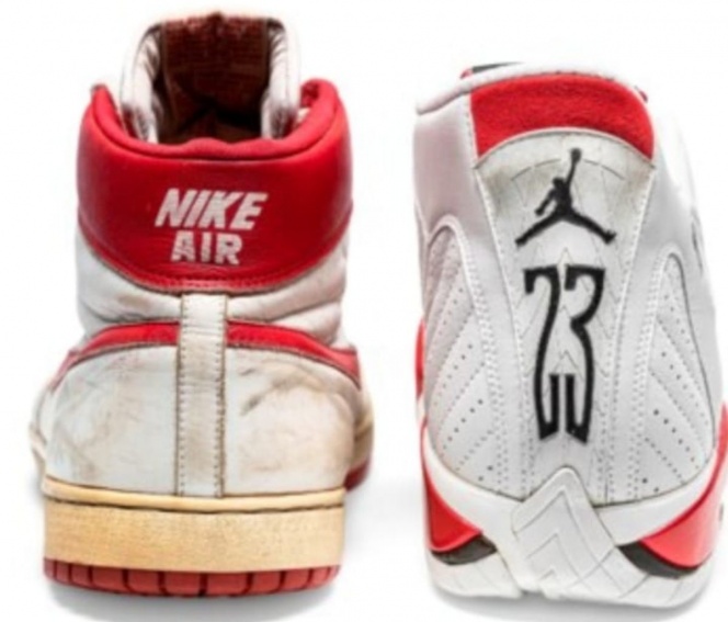 Venden tenis de Michael Jordan en 615 mil dólares