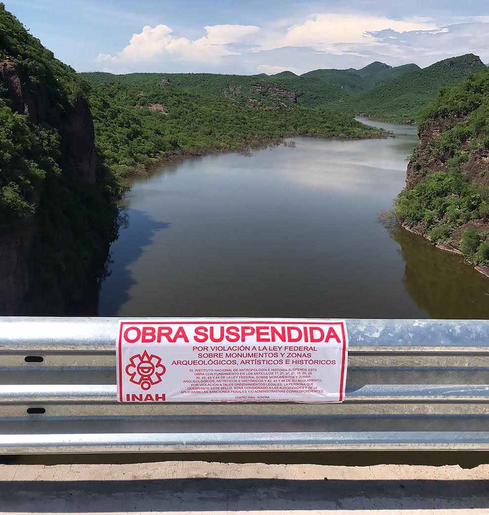 Coloca el INAH sellos en la presa Pilares