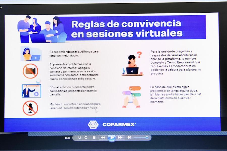 Firman convenio de colaboración Contraloría General y Coparmex