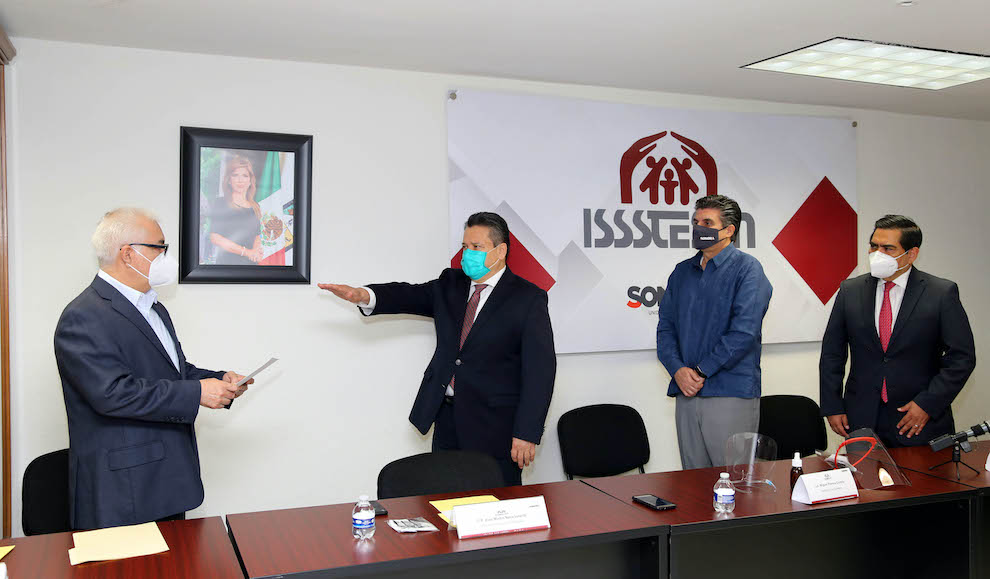 Ratifica Junta Directiva a Nava Velarde como Director de Isssteson