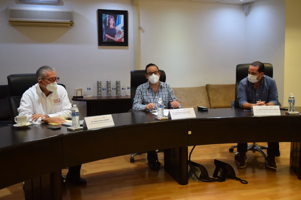 Crea SSP alianzas de trabajo con Universidad Estatal de Sonora