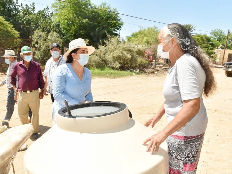 Realiza Celida López productiva jornada comunitaria en Bahía de Kino