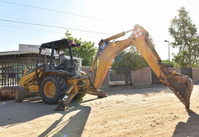 Arranca CIDUE pavimentación de la calle Leandro P. Gaxiola, con concreto hidráulico