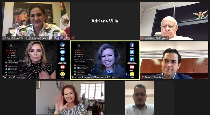 Trabajan Celida López y Cámara de Comercio Hispano de Arizona para fortalecer lazos comerciales
