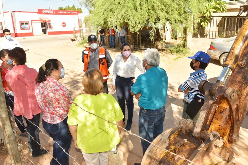 Supervisa Celida López inicio de pavimentación