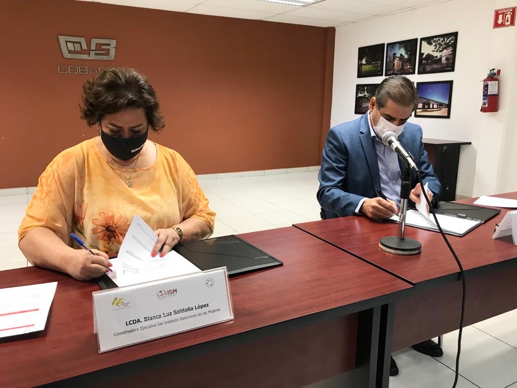 Se unen ISM y Cobach a favor de las mujeres Se unen ISM y Cobach a favor de las mujeres