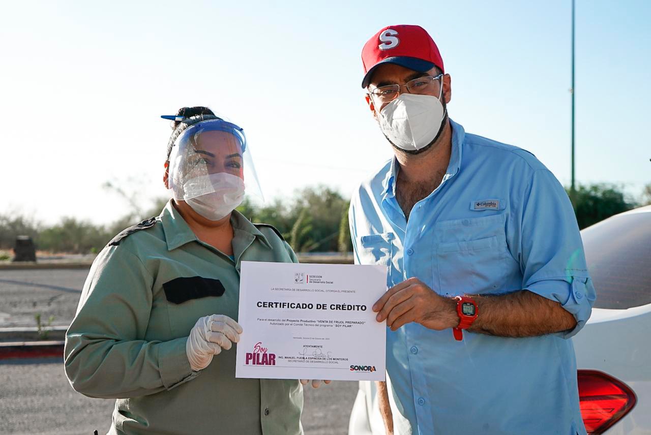 Con Soy Pilar Sedesson apoya la reactivación económica de las familias