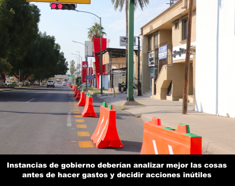 Ciclovía desolada Ciclovía desolada