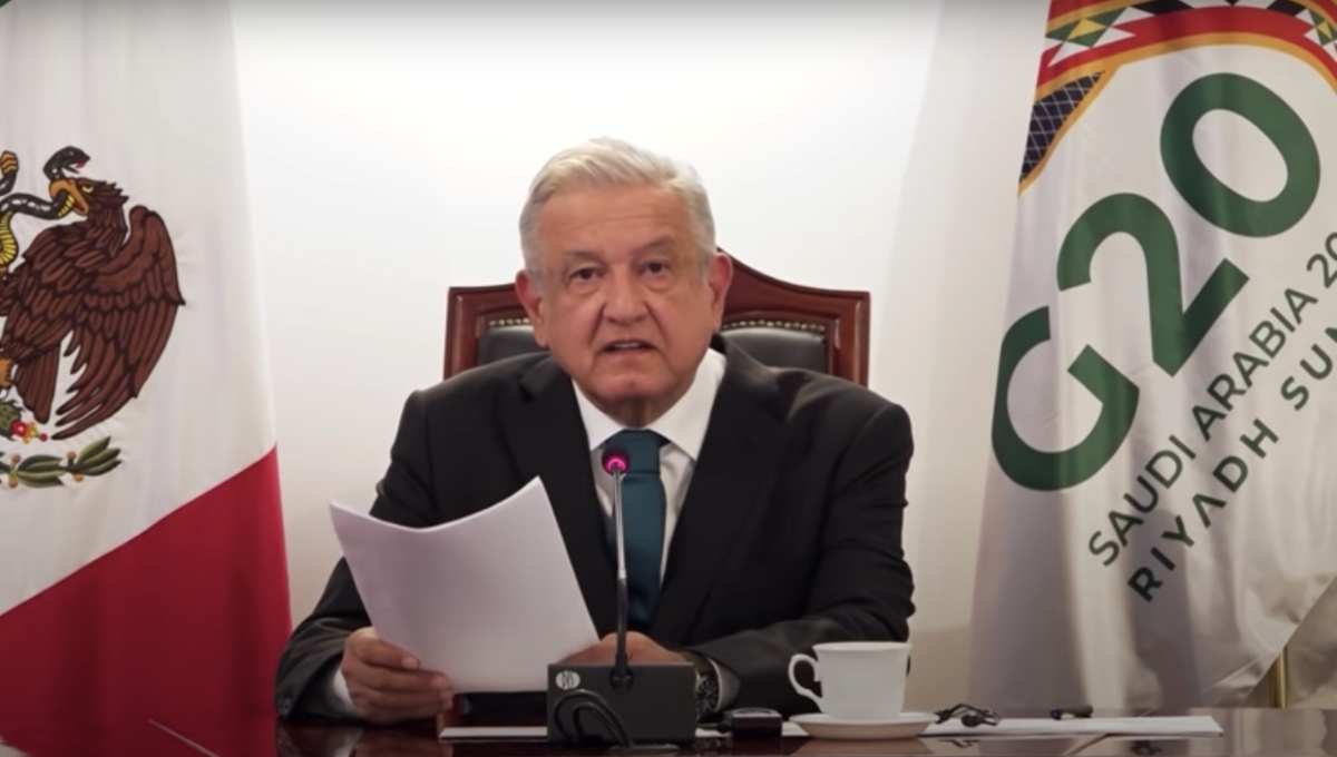 AMLO pide al G20 quitar montos de deuda y pago de servicios a países pobres