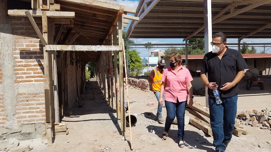 Construcción de nuevas aulas en Educación Básica presentan un avance de 80%: Yalia Salido