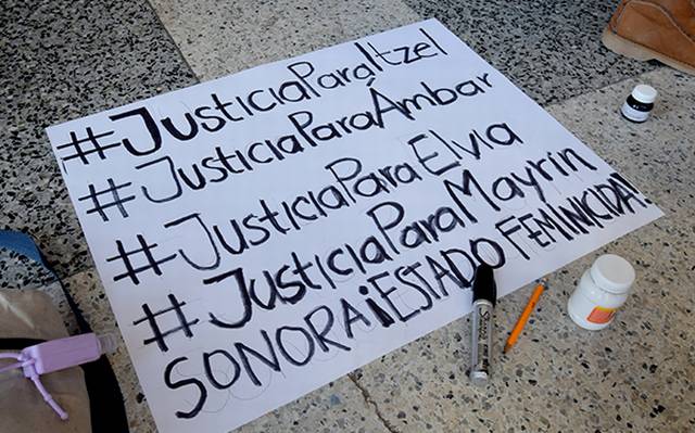 Feminicidios se concentran en Hermosillo, Nogales y SLRC