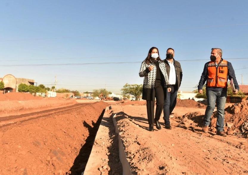 Avanzamos con obras importantes de pavimentación para mejorar las calles de Hermosillo: Celida López