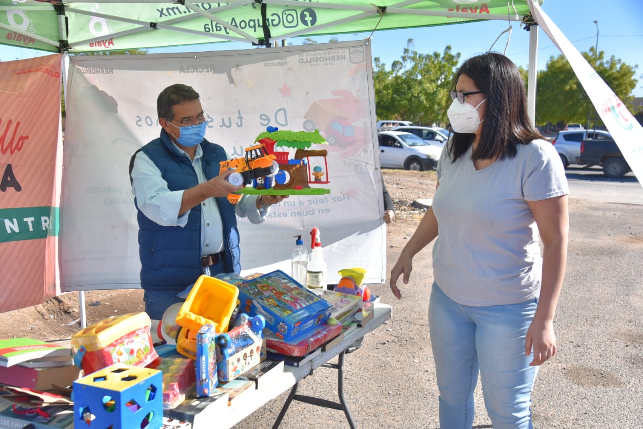 Esperan recolectar más regalos en reciclacentros