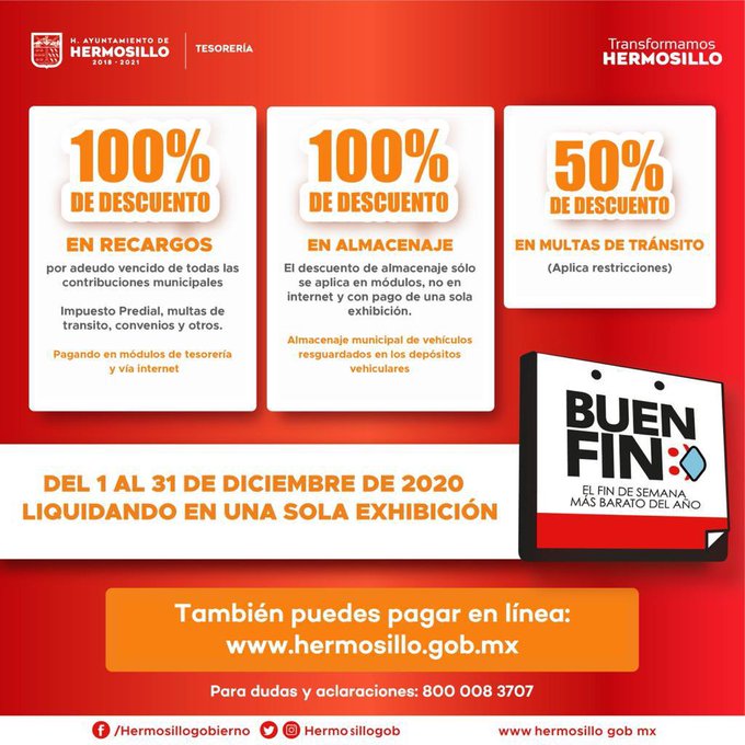 Mantendrán guardias en módulos de Tesorería Municipal de Hermosillo