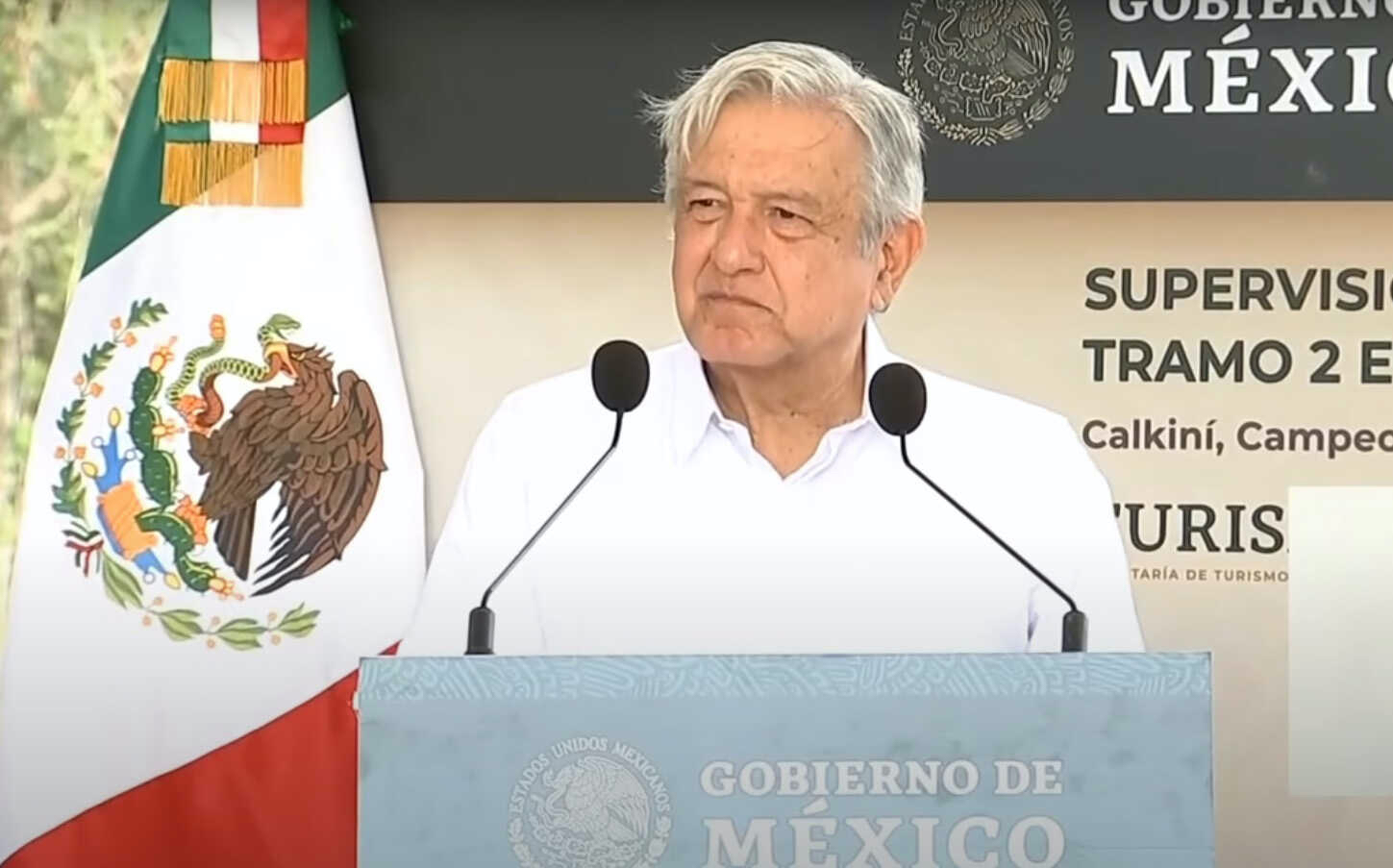 Entrega AMLO Tren Maya a Ejército