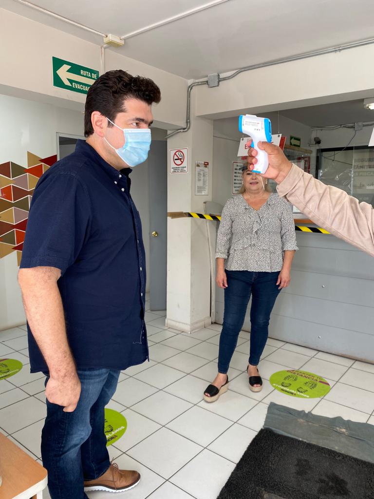 Agencias Fiscales refuerzan medidas sanitarias para atender a contribuyentes