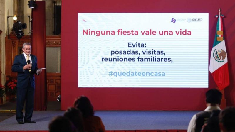 El 75 por ciento de la población en México es susceptible de contraer el covid-19