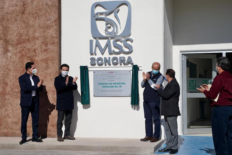 Fortalece IMSS red de atención en el primer nivel al inaugurar Unidad de Medicina Familiar (UMF) No. 19 de Agua Prieta, Sonora Fortalece IMSS red de atención en el primer nivel al inaugurar Unidad de Medicina Familiar (UMF) No. 19 de Agua Prieta, Sonora