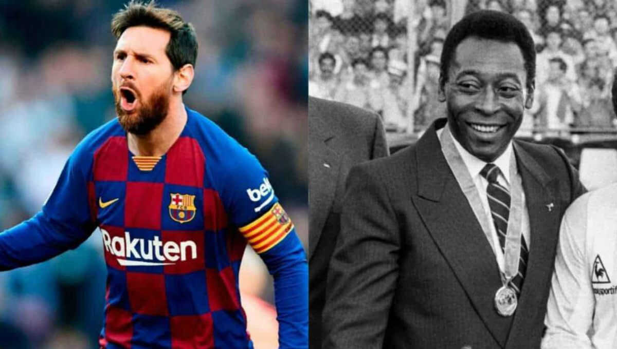 Messi iguala récord de Pelé de 643 goles con un solo club