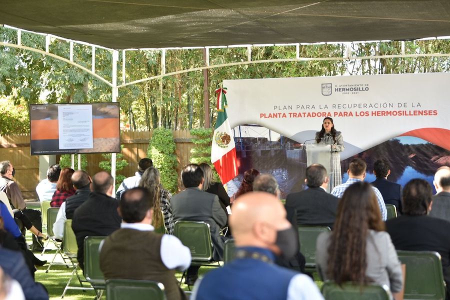 Rescataremos Planta Tratadora de Aguas Residuales en Hermosillo: Celida López
