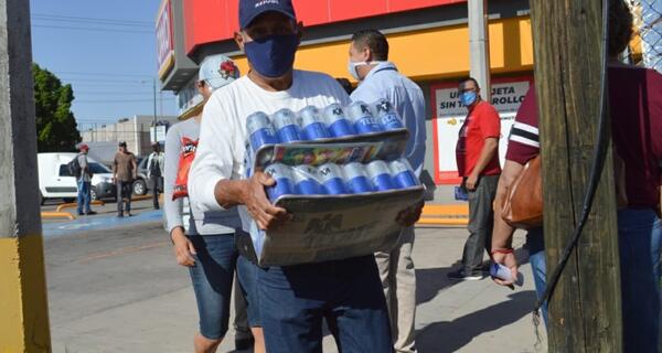 Se registra venta normal de cerveza al tiempo en diferentes establecimientos