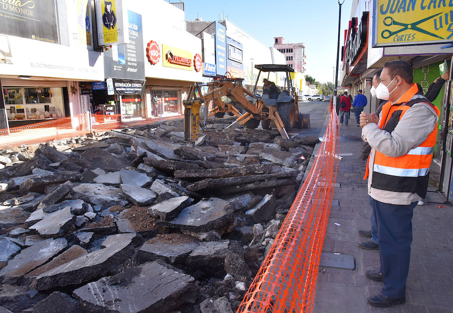 Inicia segunda etapa de rehabilitación de la avenida Elías Calles
