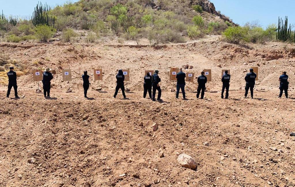 Sigue SSP con la capacitación de corporaciones policiales en Sonora