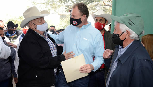 Va el “Borrego” Gándara por la defensa del campo sonorense Va el “Borrego” Gándara por la defensa del campo sonorense