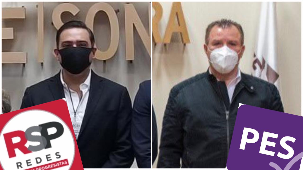 RSP registra a Temo Galindo y el PES a Bebo Zatarain en la contienda a la gubernatura