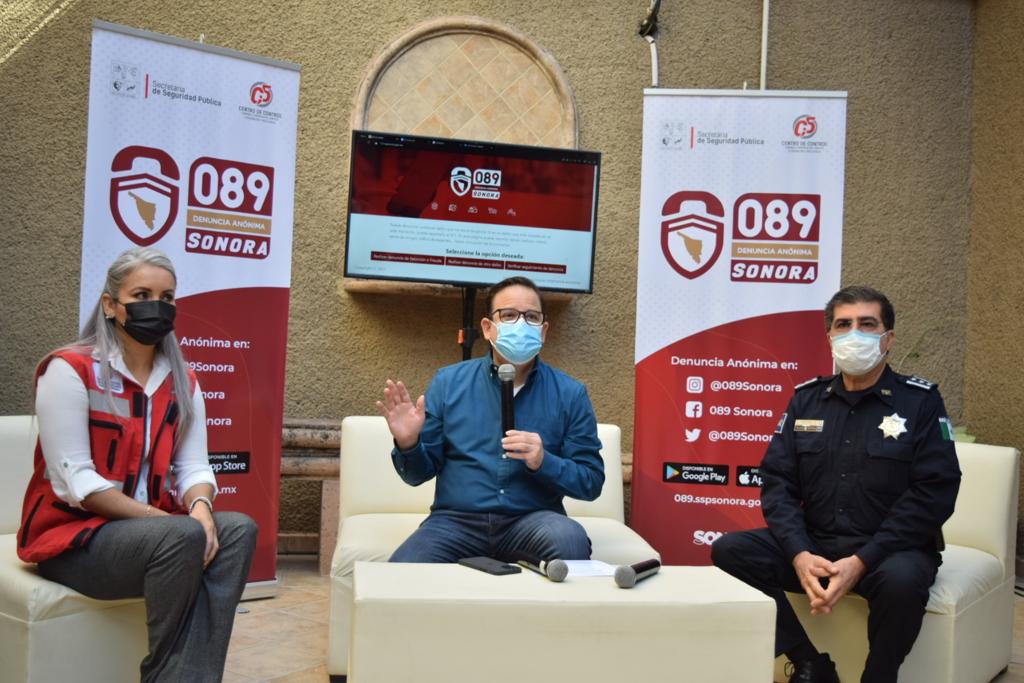 Amplía Seguridad Pública en Sonora mecanismos de atención para la Denuncia Anónima