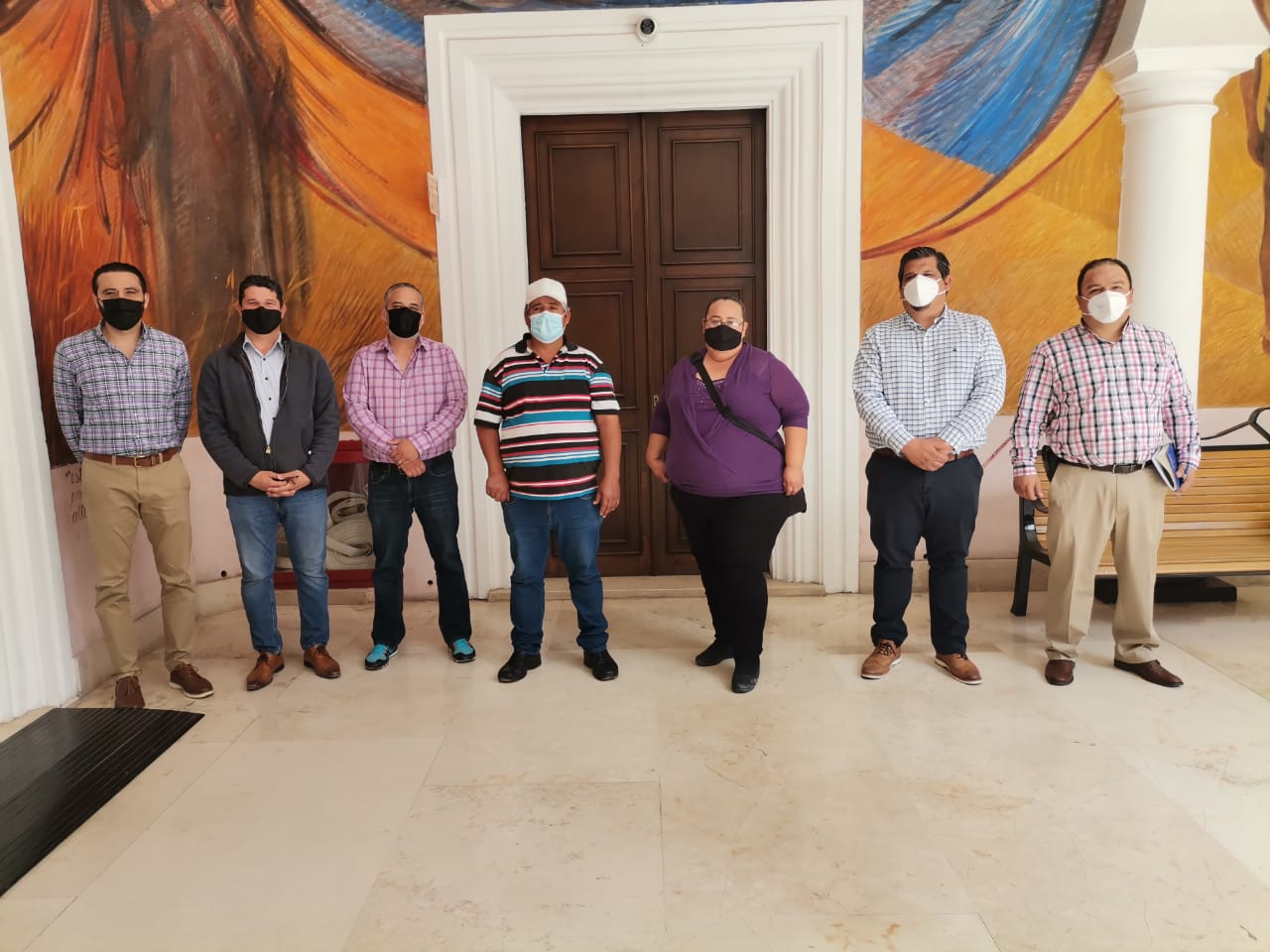 Trabajarán en equipo comerciantes de Kino y Salud en filtros sanitarios contra COVID-19 Trabajarán en equipo comerciantes de Kino y Salud en filtros sanitarios contra COVID-19