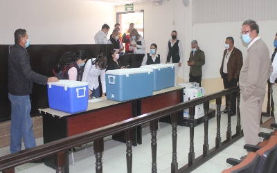 Colabora Campus Caborca de la Unison en acciones del Plan Nacional de Vacunación contra Covid-19
