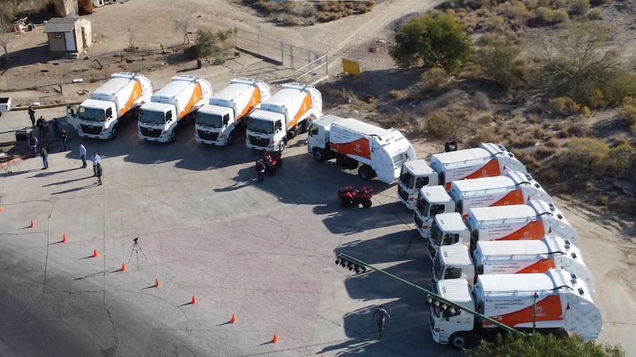 Continúa el rescate del servicio de recolección de basura con 10 nuevos camiones: Celida López