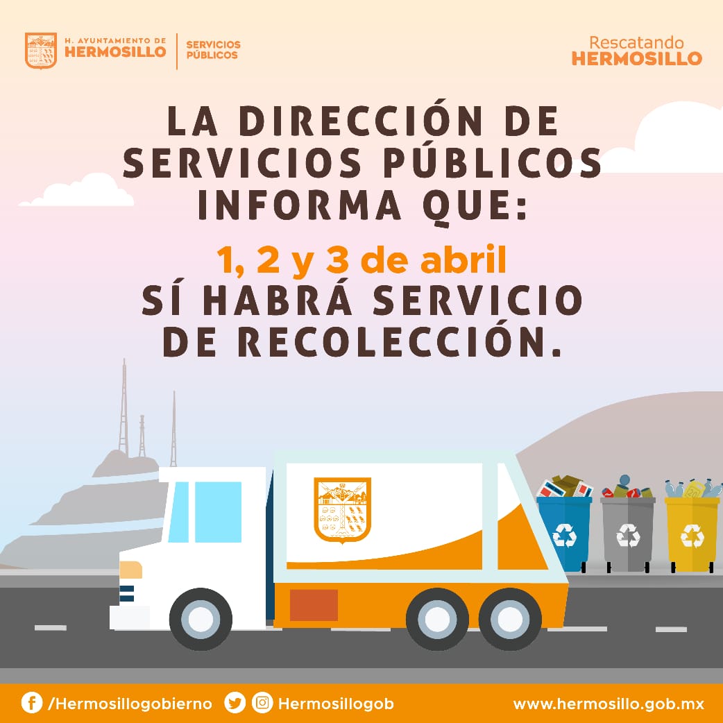 Sí habrá Recolección de Basura en días santos