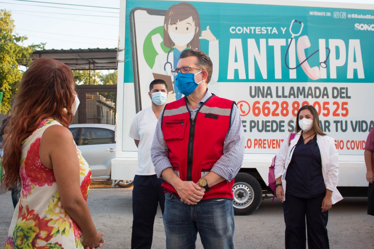 Continúan Jornadas Anticipa detectando casos de COVID-19: Salud Sonora