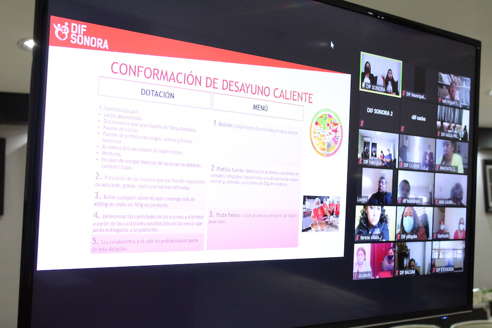 Realiza DIF Sonora encuentro con DIF Municipale