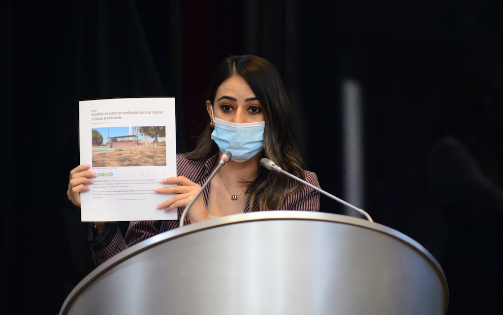 Urgen recursos para apertura de escuelas: Nitzia Gradías Urgen recursos para apertura de escuelas: Nitzia Gradías