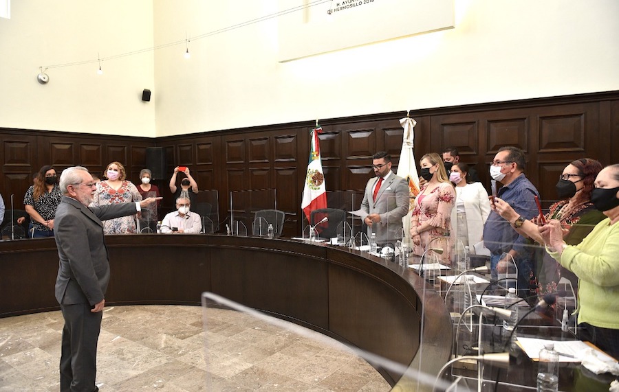 Solicita licencia Celida López; Fermín González rinde protesta como nuevo Presidente Municipal de Hermosillo